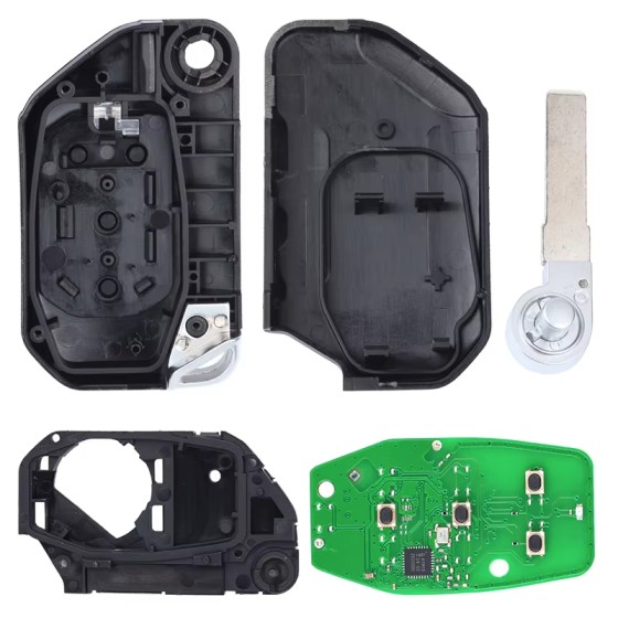2018-2024 Jeep Wrangler Gladiator / 4-Button Smart Flip Key / PN: 68416784AA / OHT1130261 / SIP22 (AFTERMARKET)